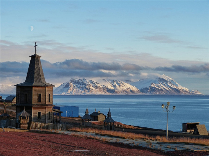 Svalbard Mining Town