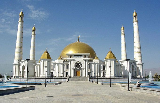 17-ashgabat-turkmenbashi-ruhy-mosque-Turkmenistan