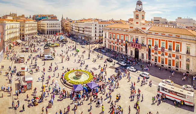 太阳门广场 Puerta del Sol