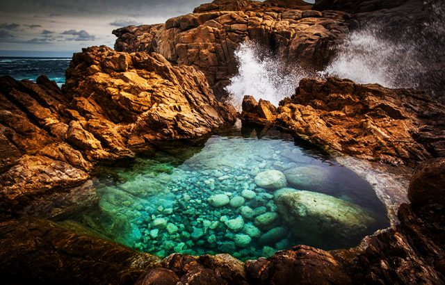 Greenly Beach rock pool